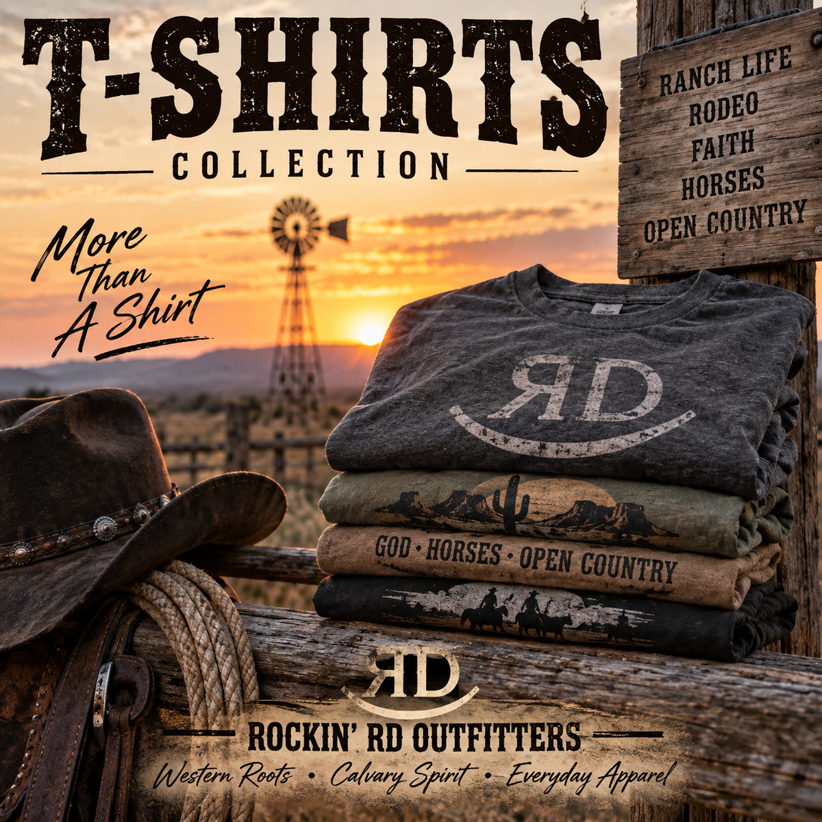 Rockin’ RD Outfitters T-Shirt Collection